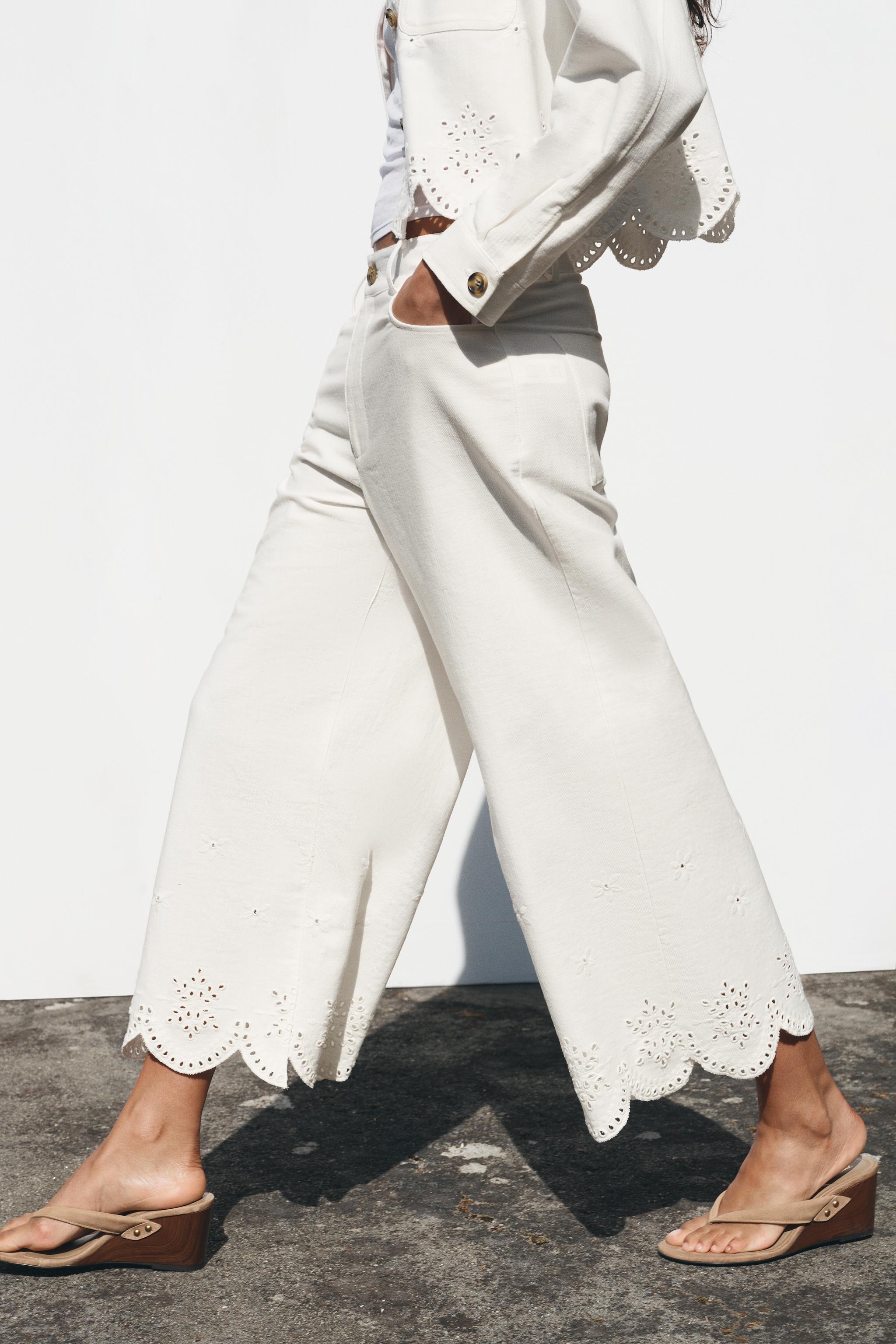 ZARA スプリットスエードウェッジサンダル 2327/510 スプリットスエードウェッジサンダル - サンドブラウン | ZARA