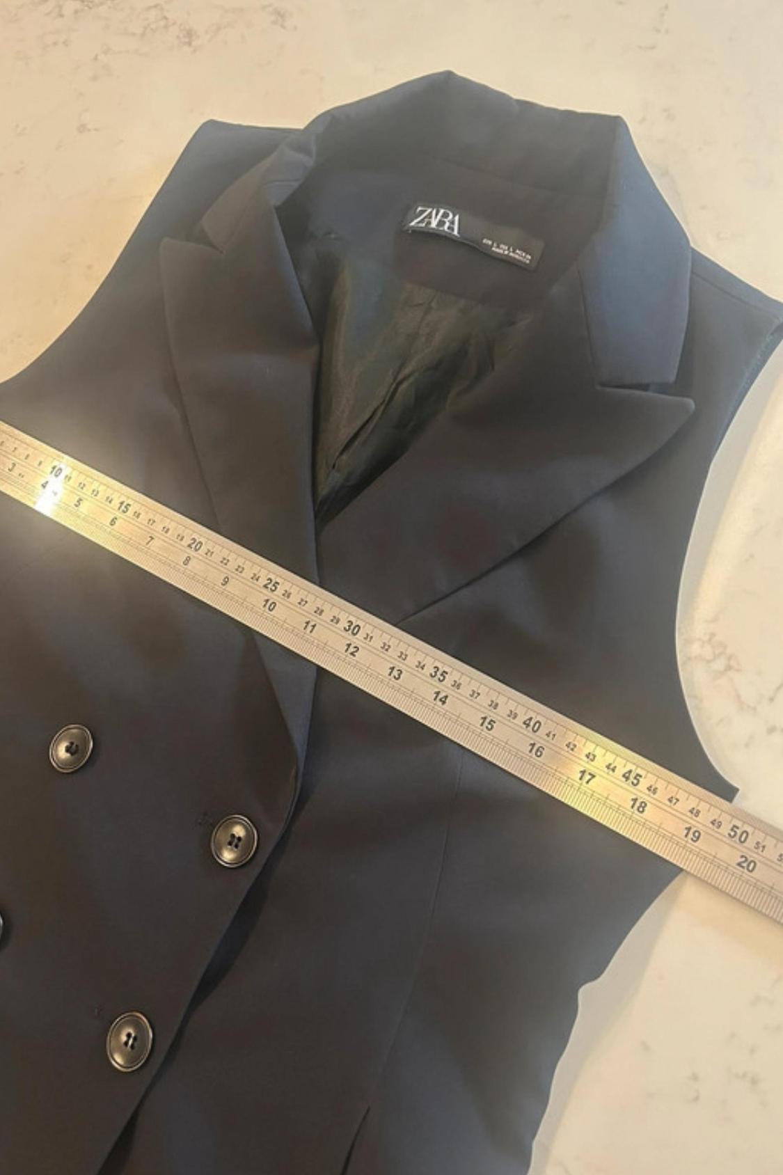 DOUBLE-BREASTED BOX PLEAT WAISTCOAT - Image 7