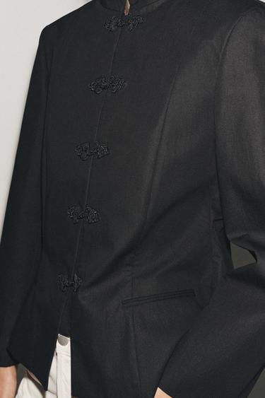 BLAZER PEPLUM BRANDENBOURGS ZW COLLECTION - Noir de Zara - Image 3