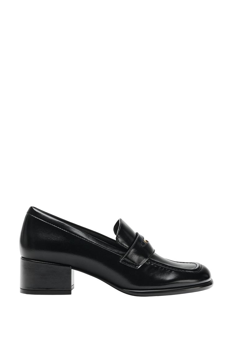 Mocasines con tacón