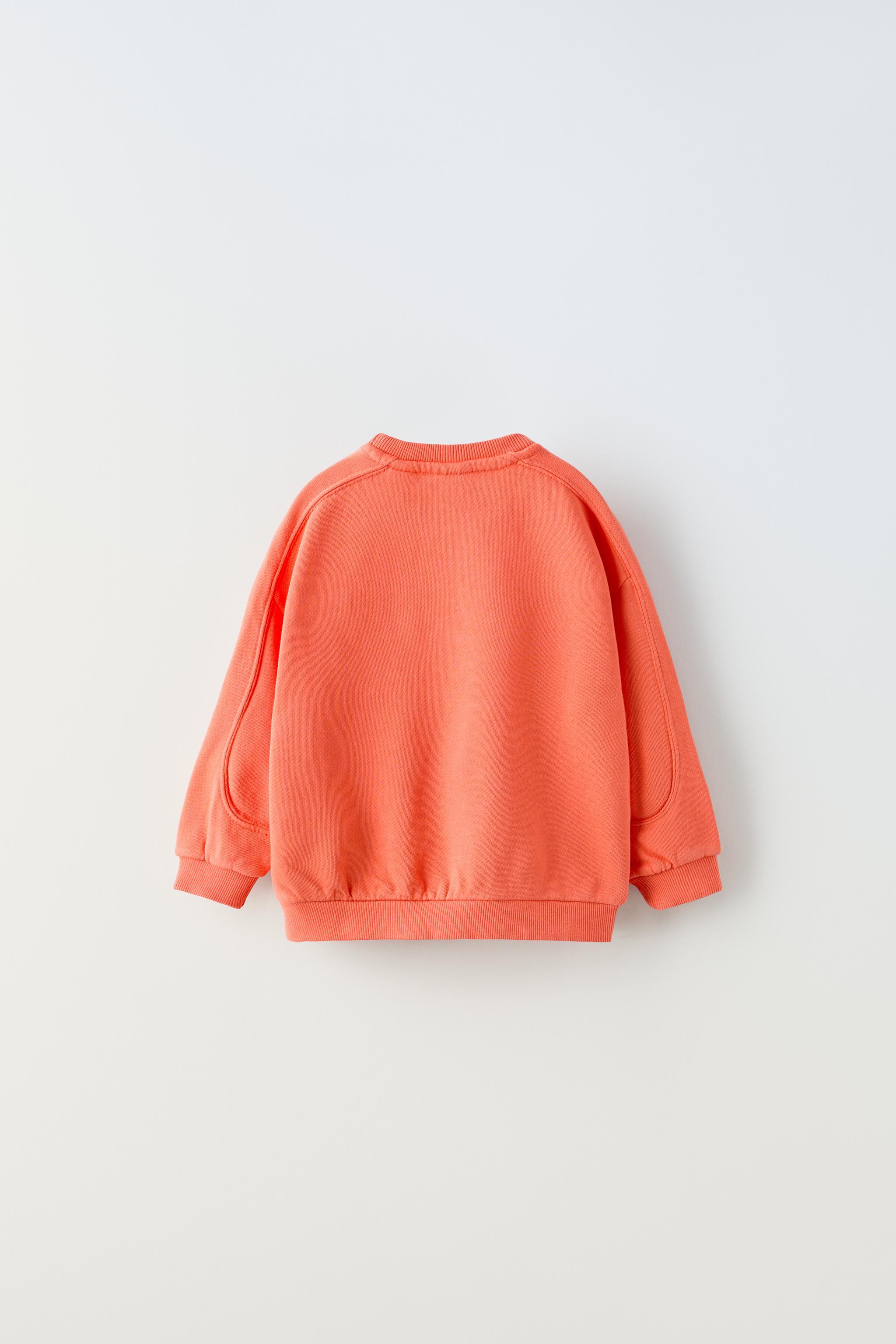 High neck sweatshirt discount zara