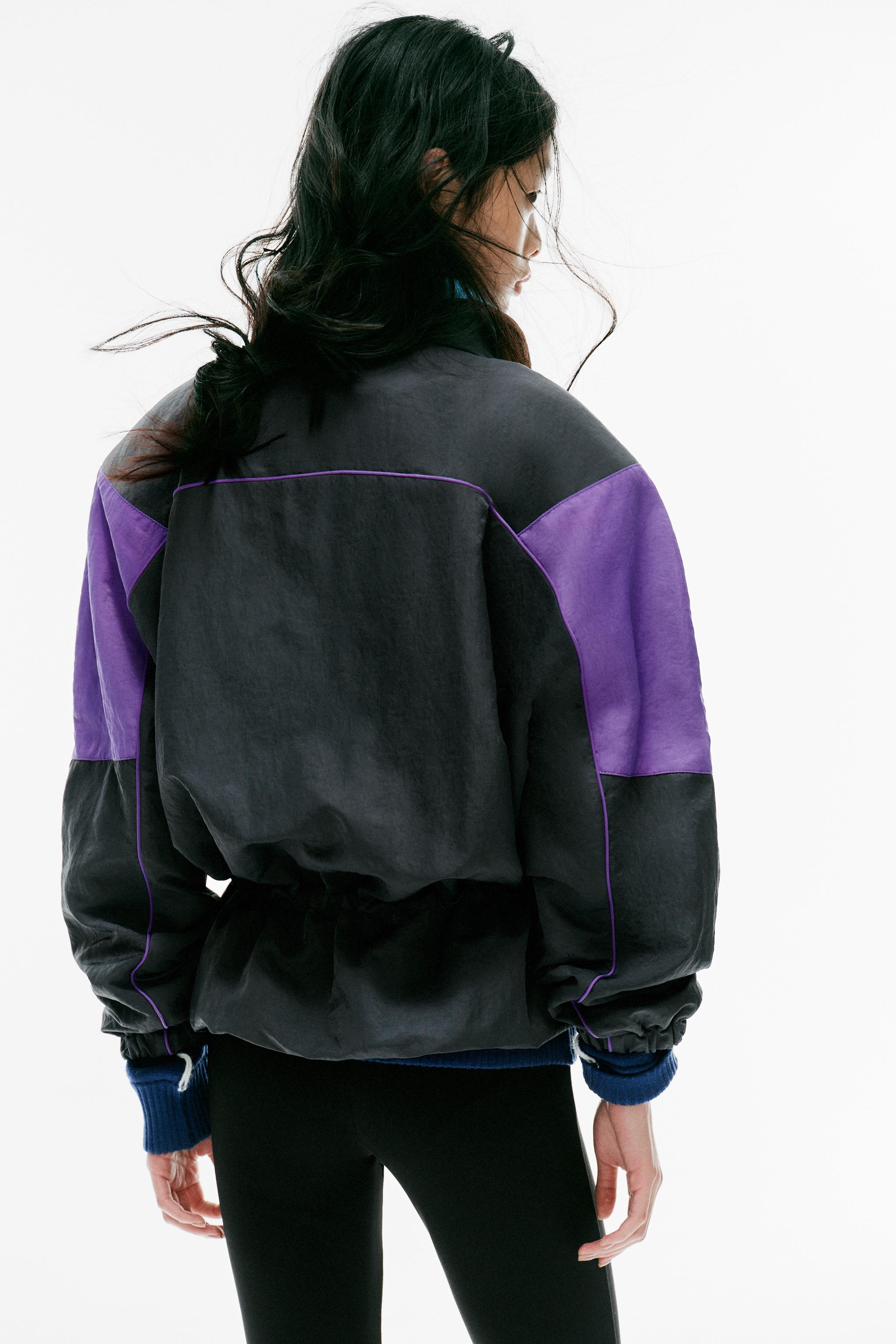 JACKET WITH SHOULDER PADS