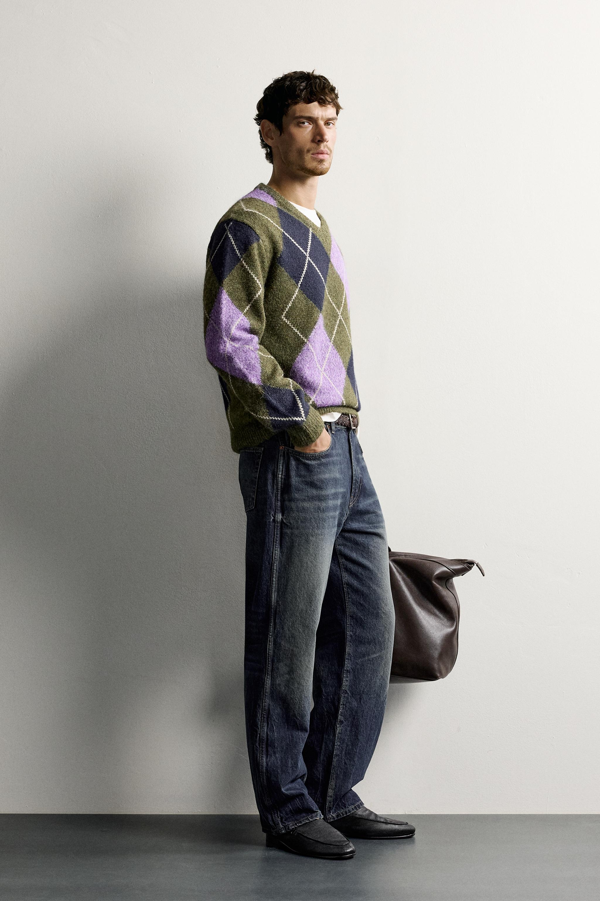 PULL JACQUARD GÉOMÉTRIQUE