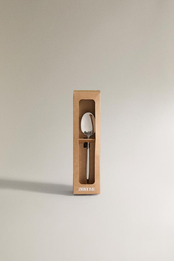 LOT CUILLÈRES À CAFÉ MANCHE FIN (LOT 4) - Acier | ZARA France