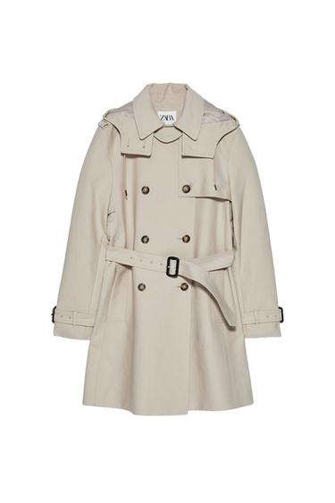 WATER-REPELLENT TRENCH COAT
