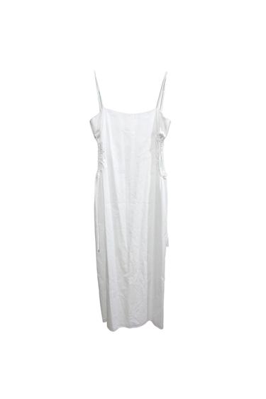 VESTIDO BLANCO MIDI TIRANTES
