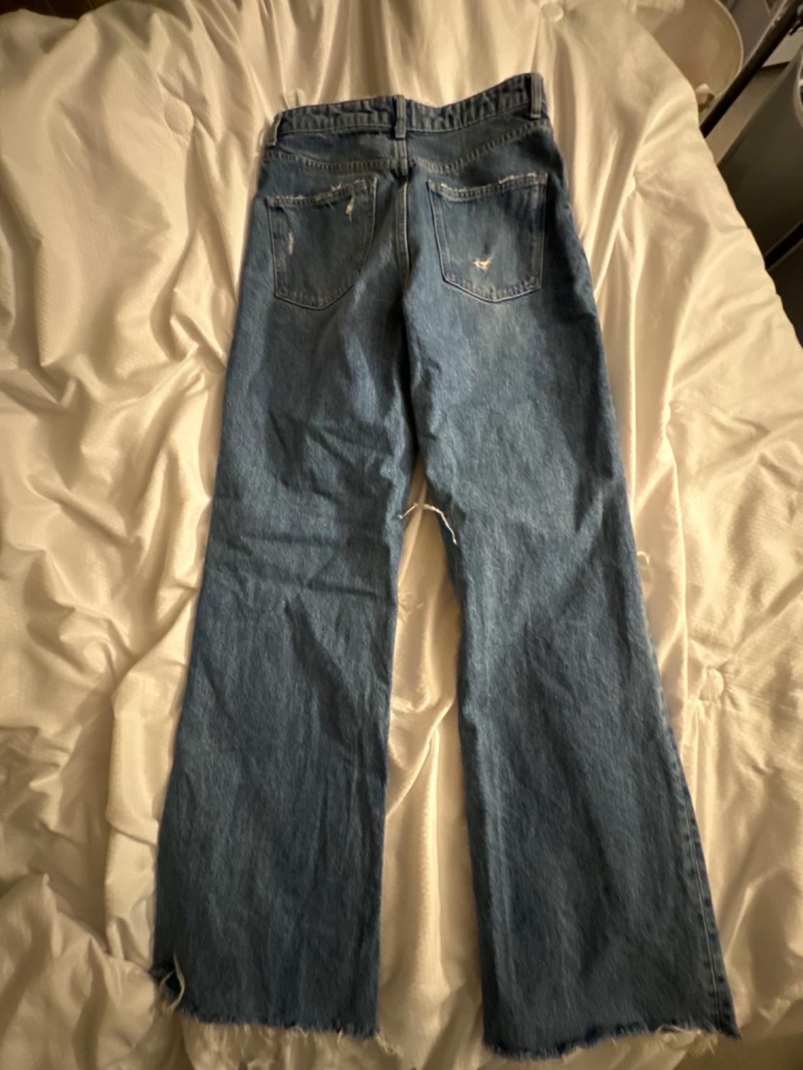 JEANS WIDE LEG ROTOS - Image 2