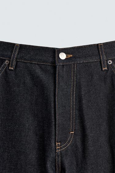 BAGGY FIT CARPENTER JEANS - Blue by Zara - Image 8