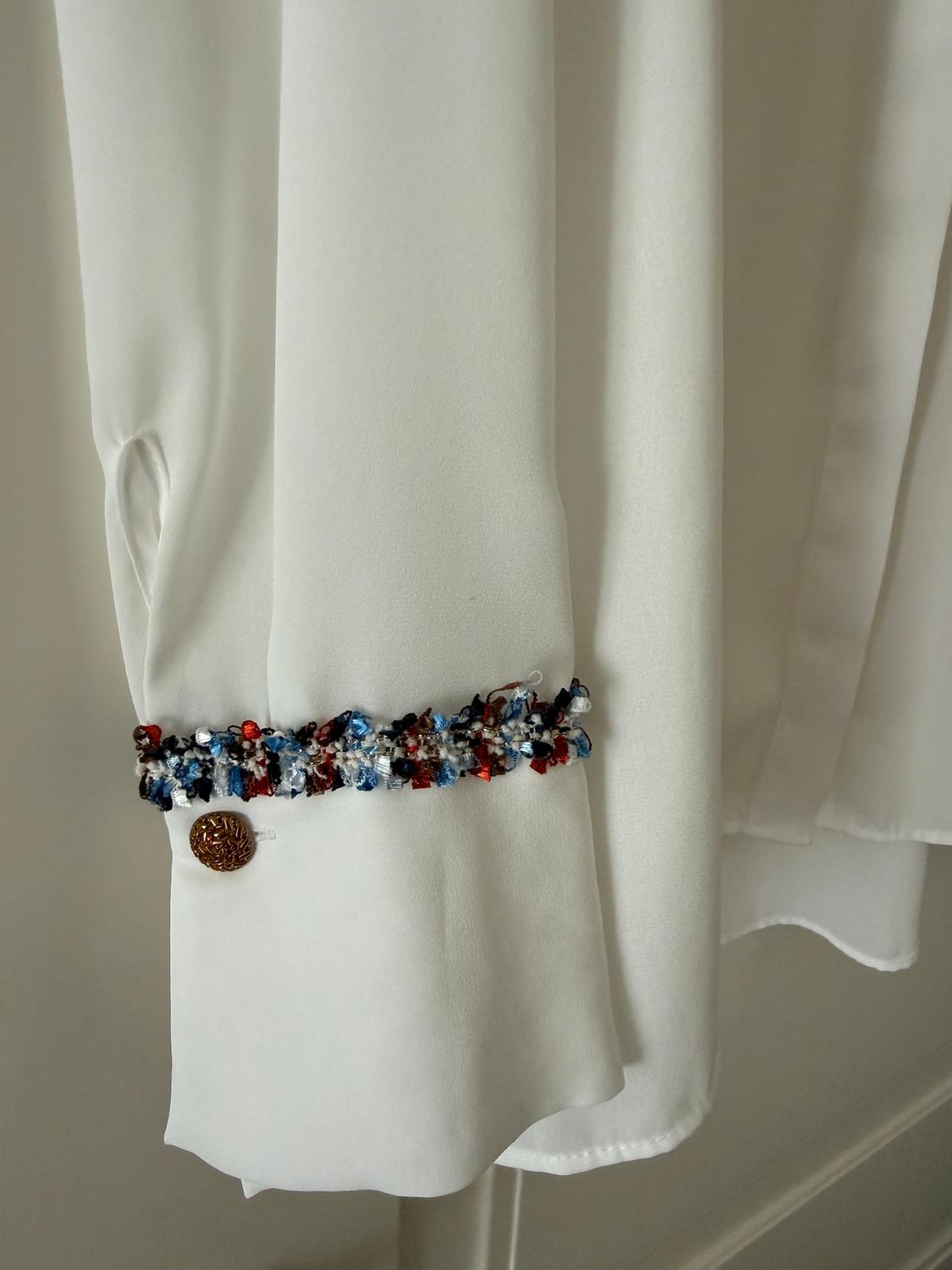 CONTRAST TEXTURED SHIRT - Image 4