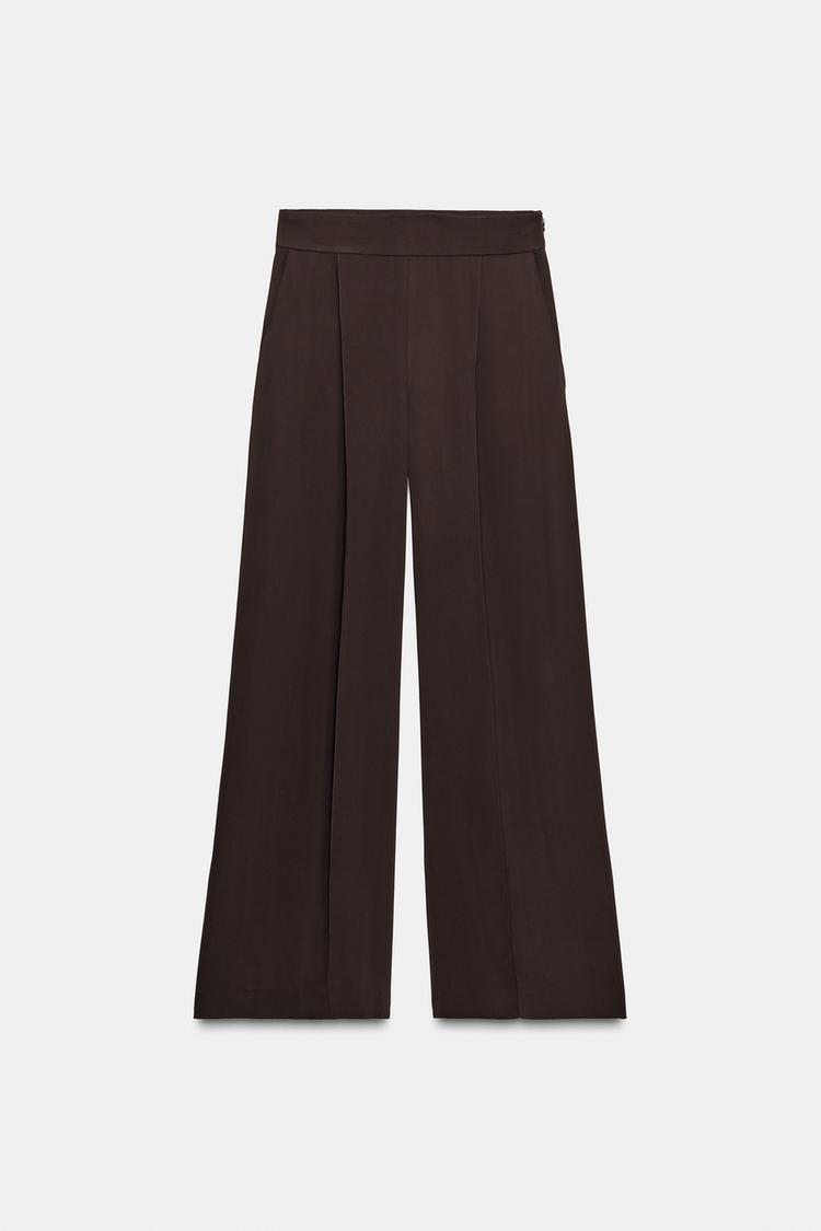 FLOWY PANTS WITH DARTS ZW COLLECTION