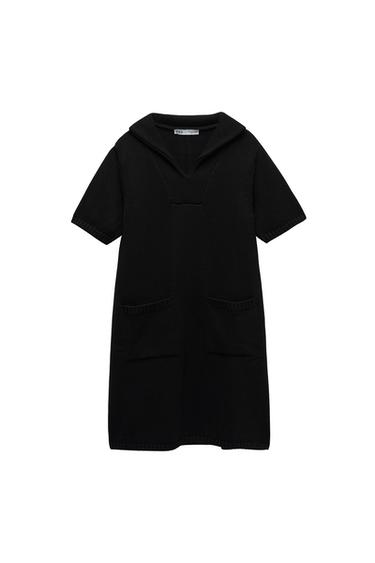 VESTIDO PUNTO CALADOS