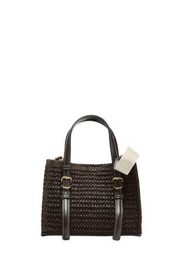MINI TOTE BAG - Chocolate by Zara