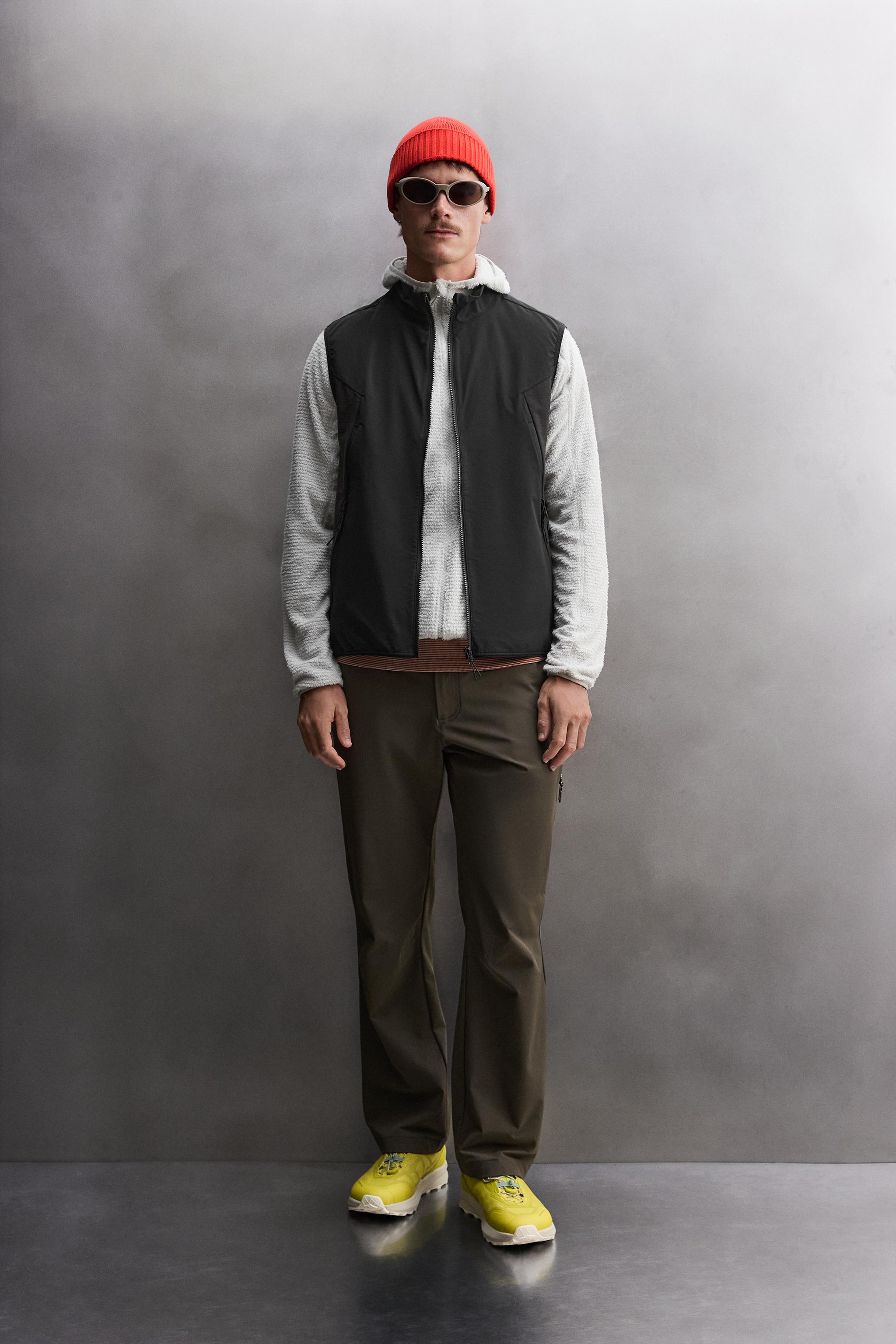 REVERSIBLE TECHNICAL VEST - Black / White | ZARA United States