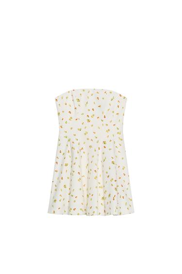 FLORAL MINI DRESS - only one by Zara