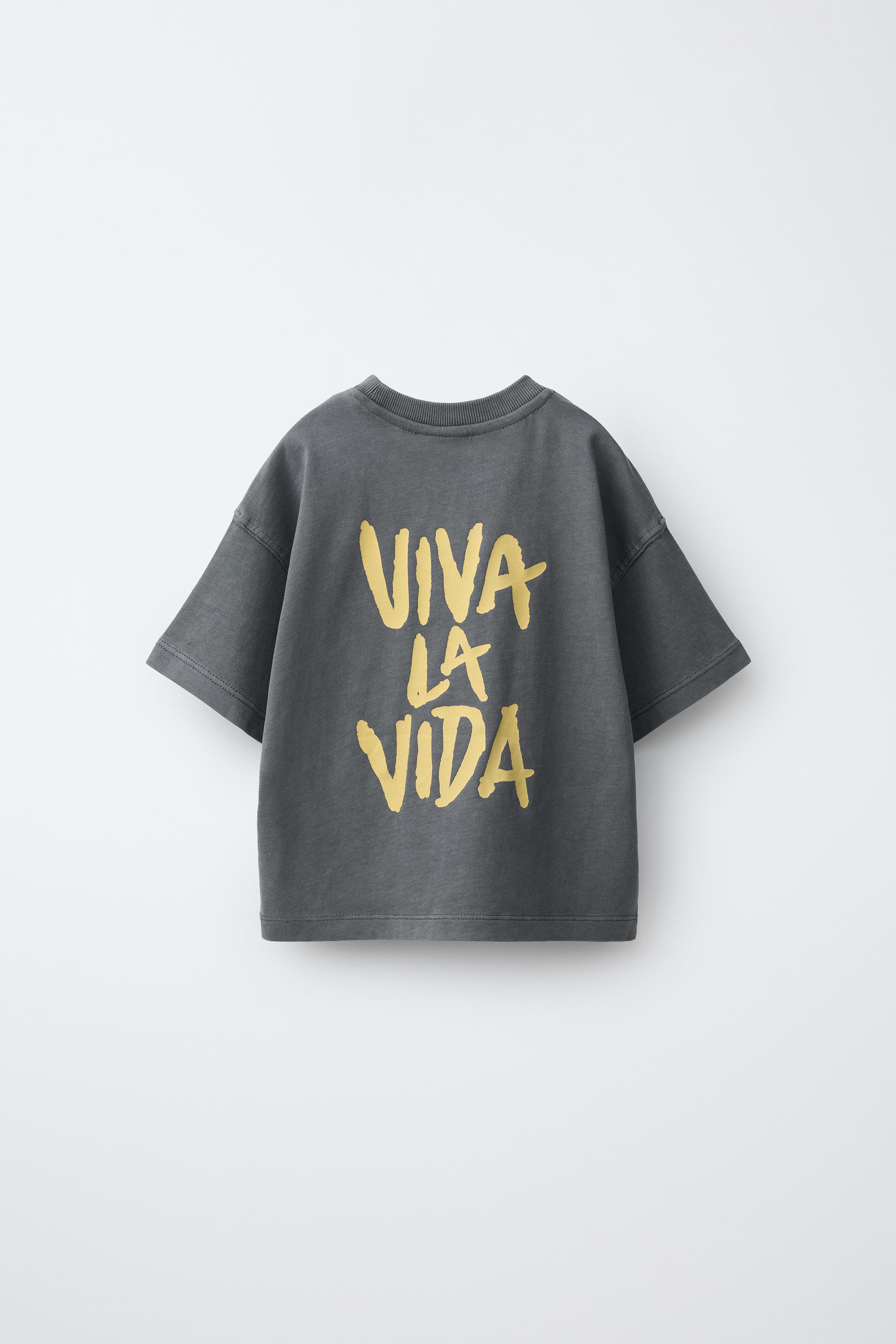 Детские футболки Zara COLDPLAY © PRINT T-SHIRT — фото 2