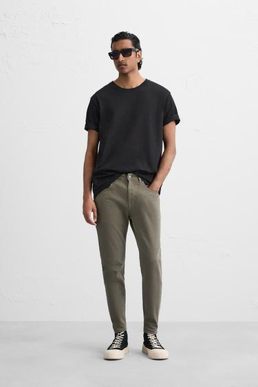 ДЖИНСЫ SKINNY FIT — ХАКИ от Zara — изображение 0