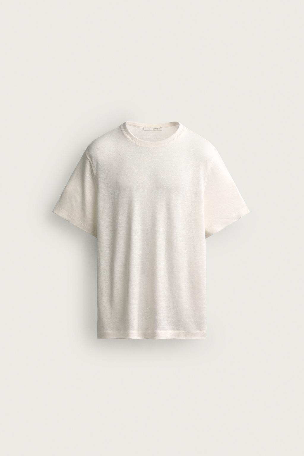 HEMP - VISCOSE REGULAR FIT T-SHIRT