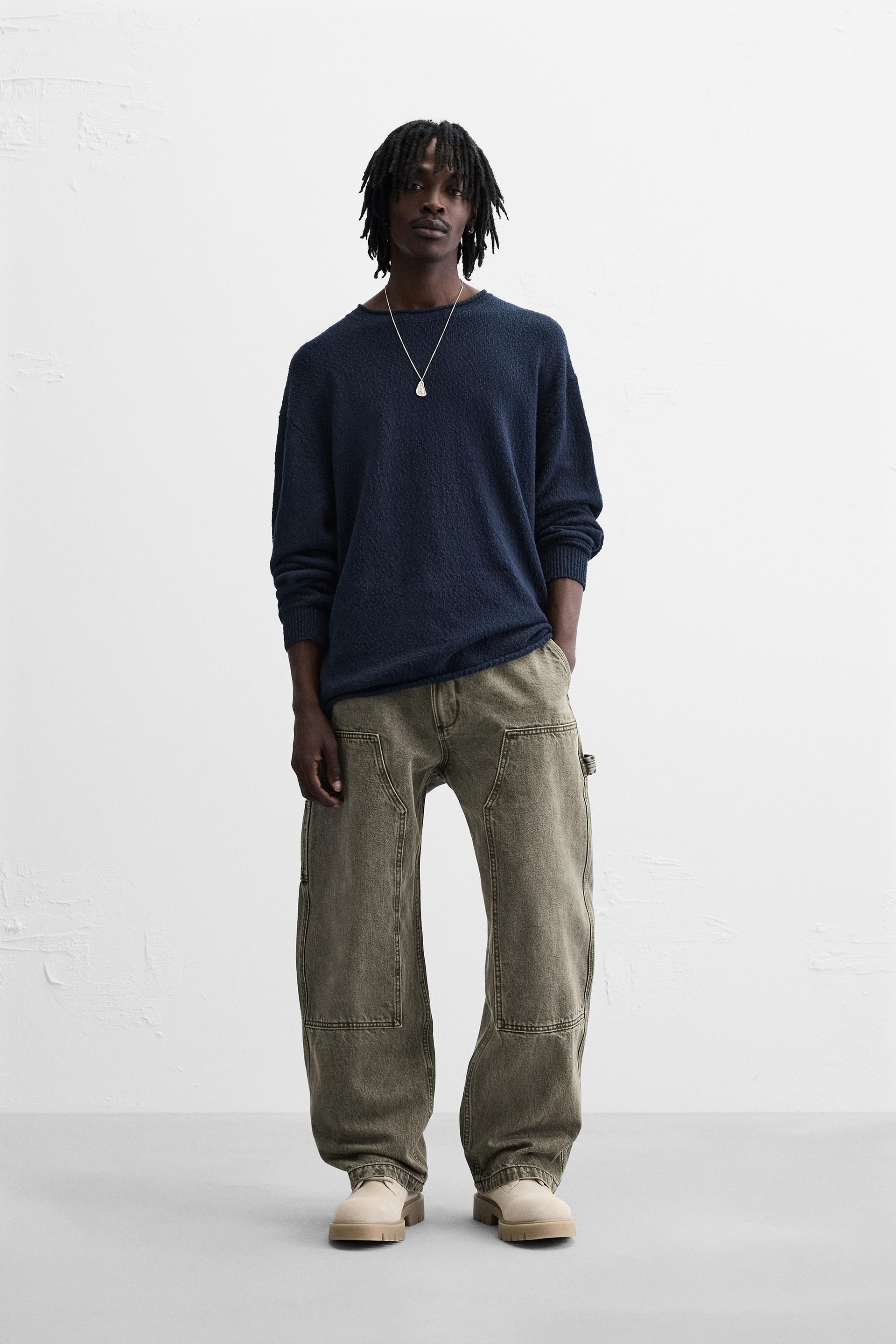 TEXTURED STRUCTURAL SWEATER