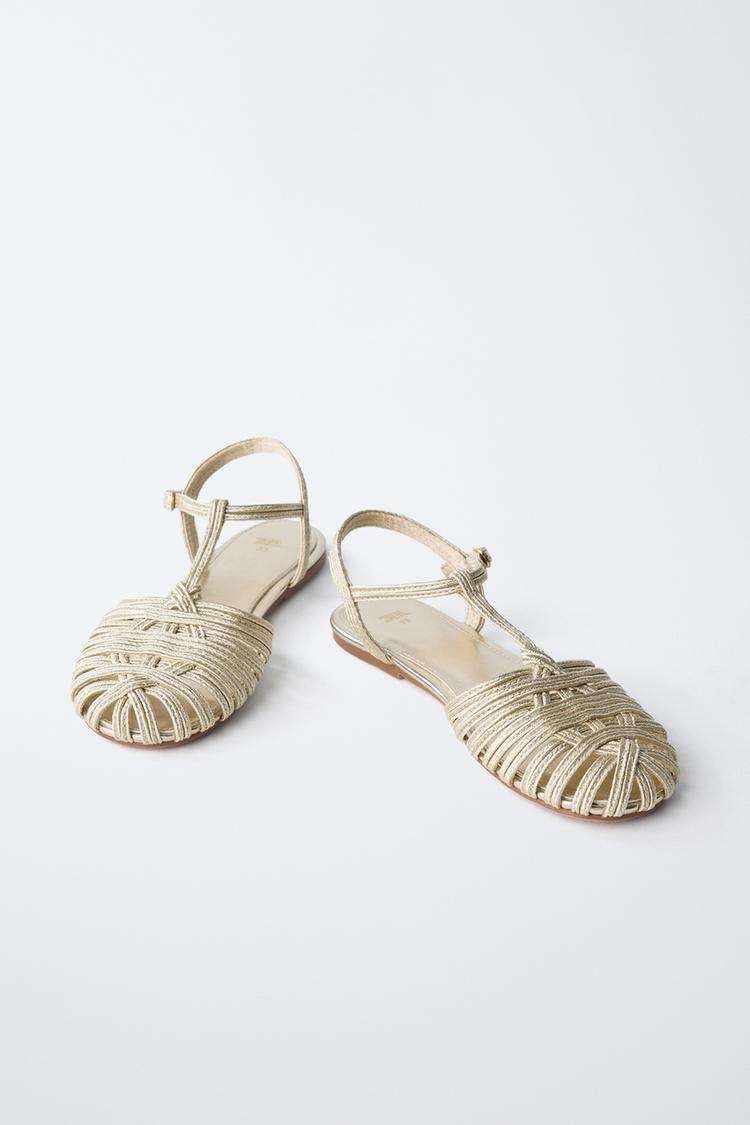 Sandalias metálicas de rejilla 3