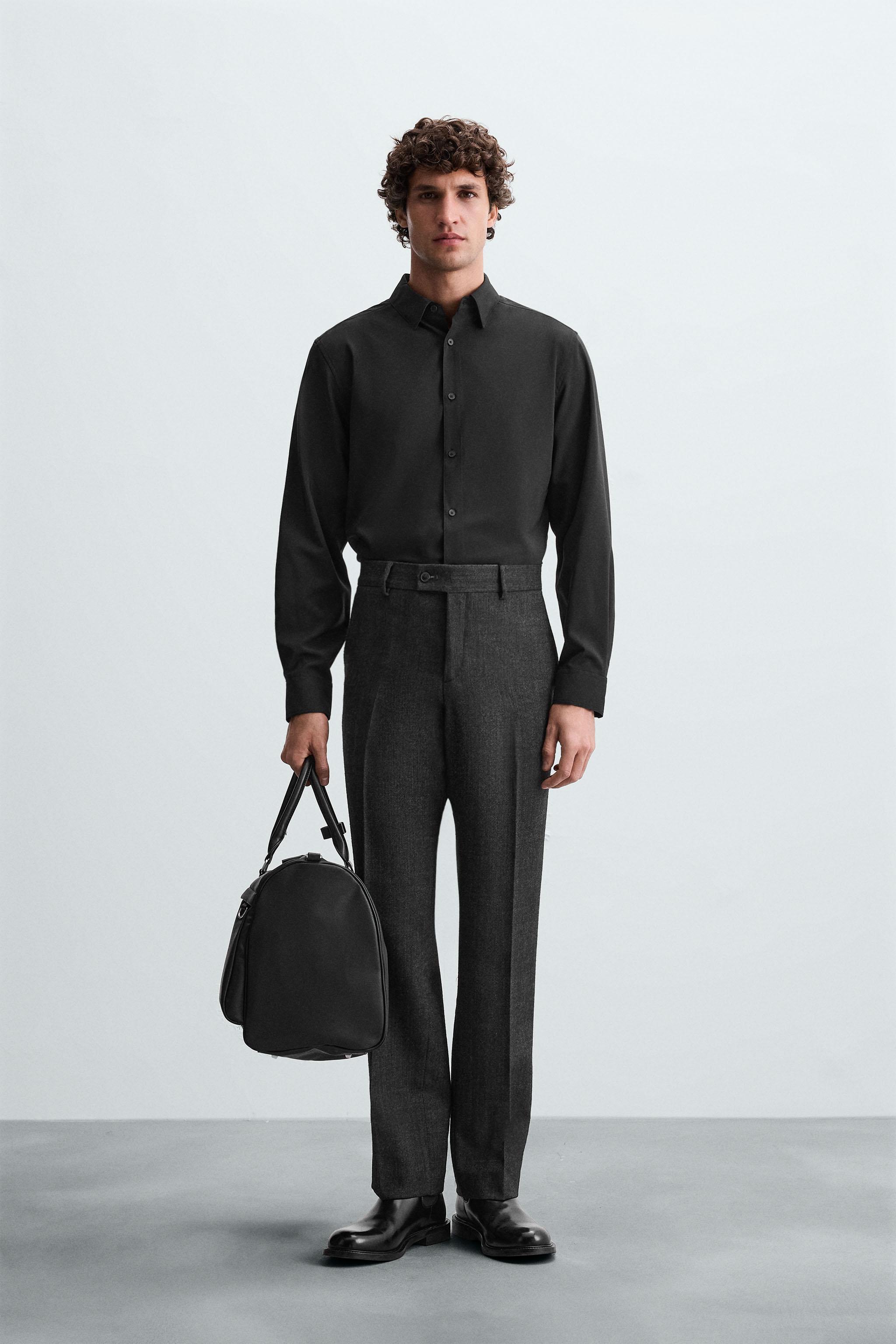 Chemise Zara Verano – Taille M – Slim Fit En Coton – Occasion Très Bon état