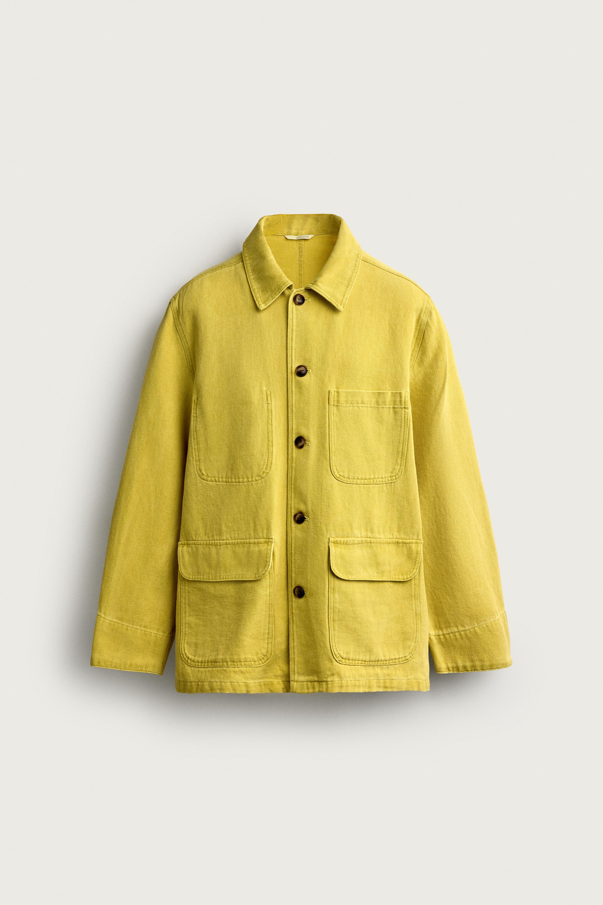 RELAXED-FIT WASHED OVERSHIRT