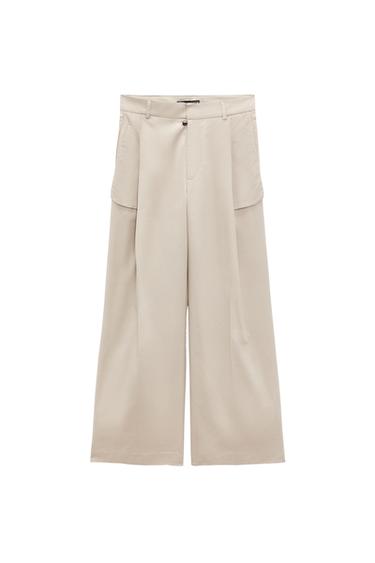 FULL LENGTH TROUSERS WITH POCKETS