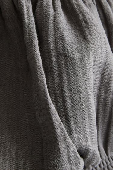 BLOOMER EN COTON UNI - Marron / Taupe de Zara - Image 3