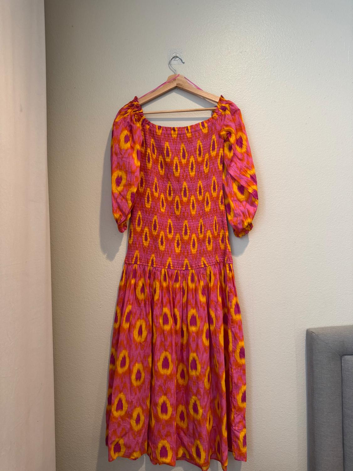 VESTIDO MIDI ESTAMPADO