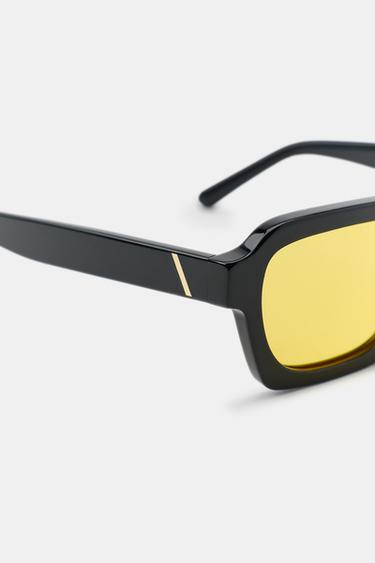 CONTRAST LENS SUNGLASSES - Black by Zara - Image 4