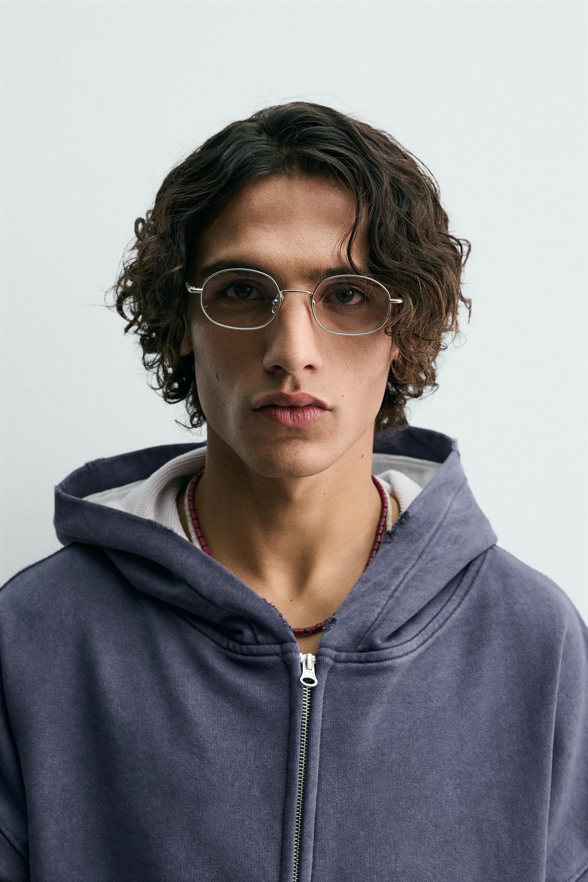 銀製オーバル型 オーバルサングラス - シルバー | ZARA Japan / 日本