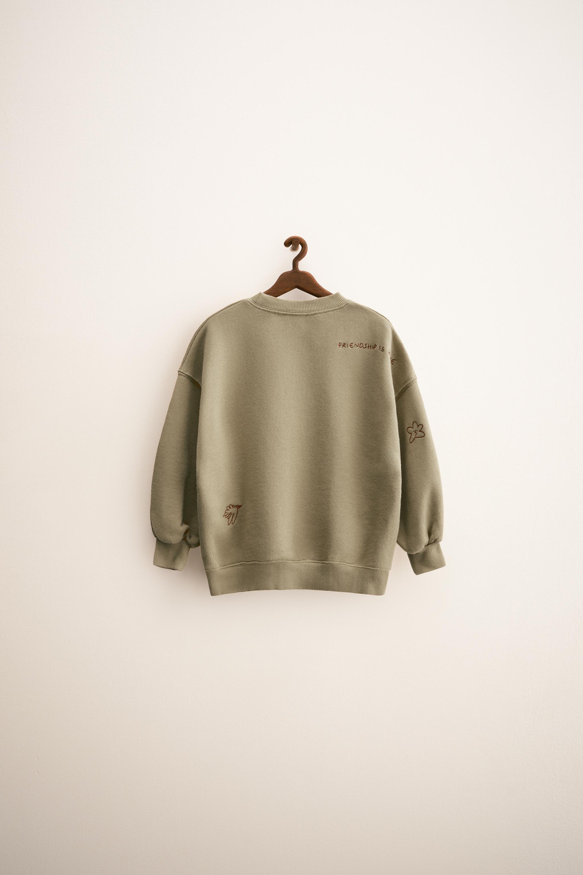 女の子（乳幼児）用スウェットシャツ | ZARA 日本
