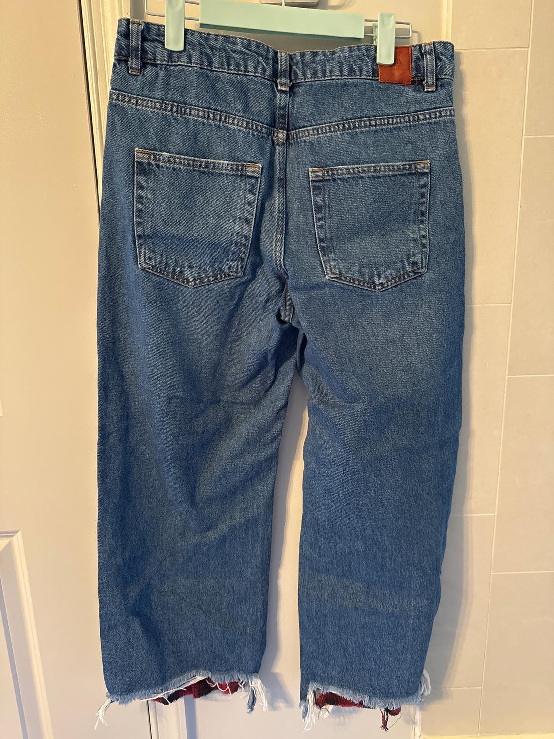 JEANS Z1975 HIGH RISE STRAIGHT CUADROS - Image 2