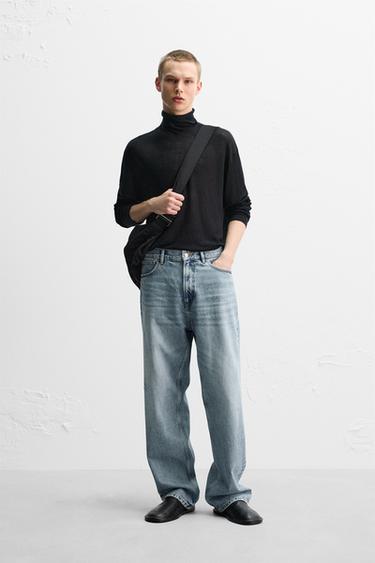 PULL EN LAINE ET SOIE ÉDITION LIMITÉE - Noir de Zara