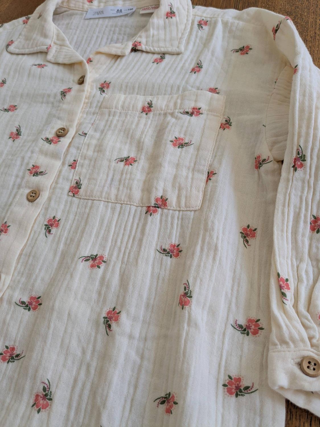 FLORAL COTTON BLOUSE. - Image 5