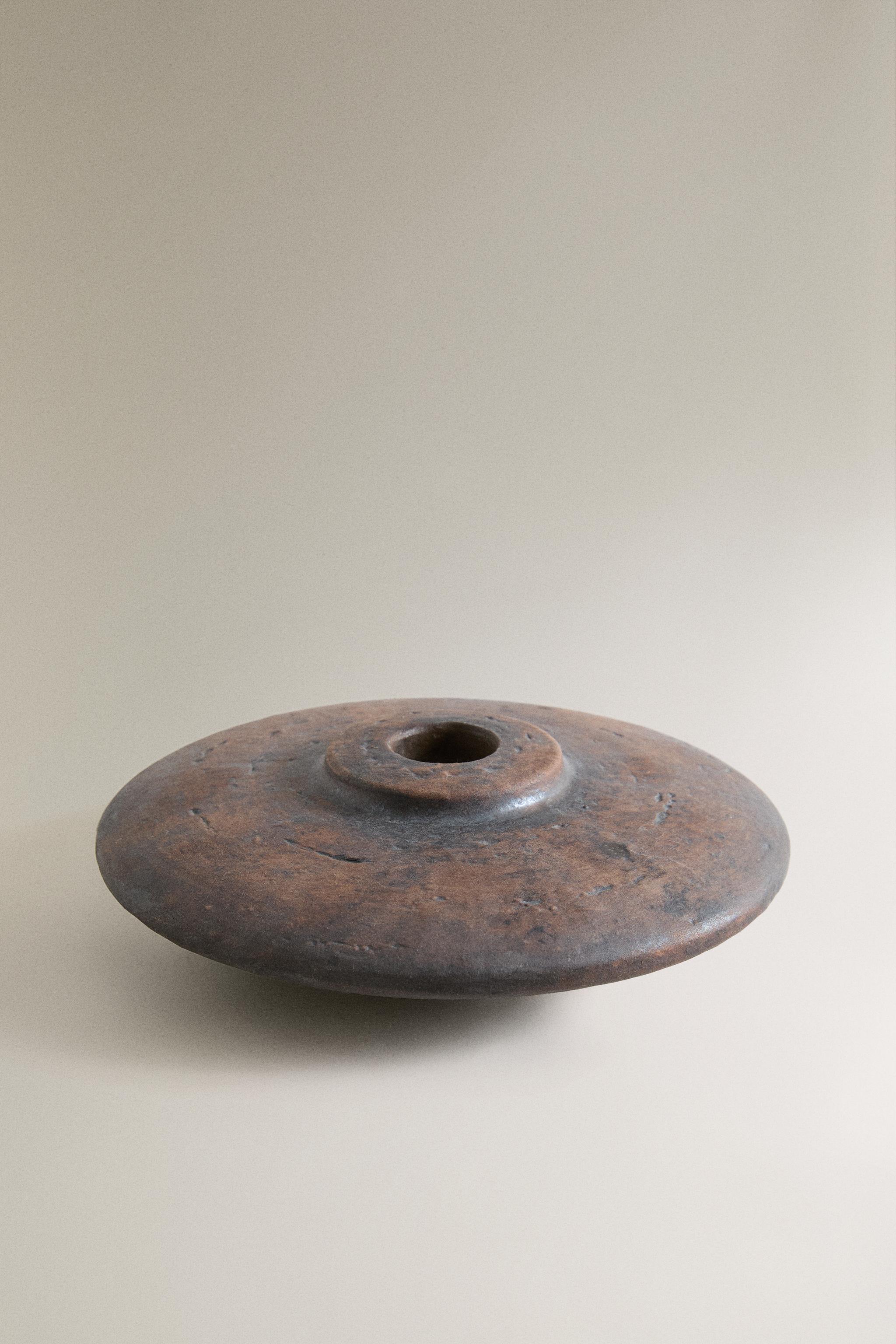 CERAMIC CANDLEHOLDER