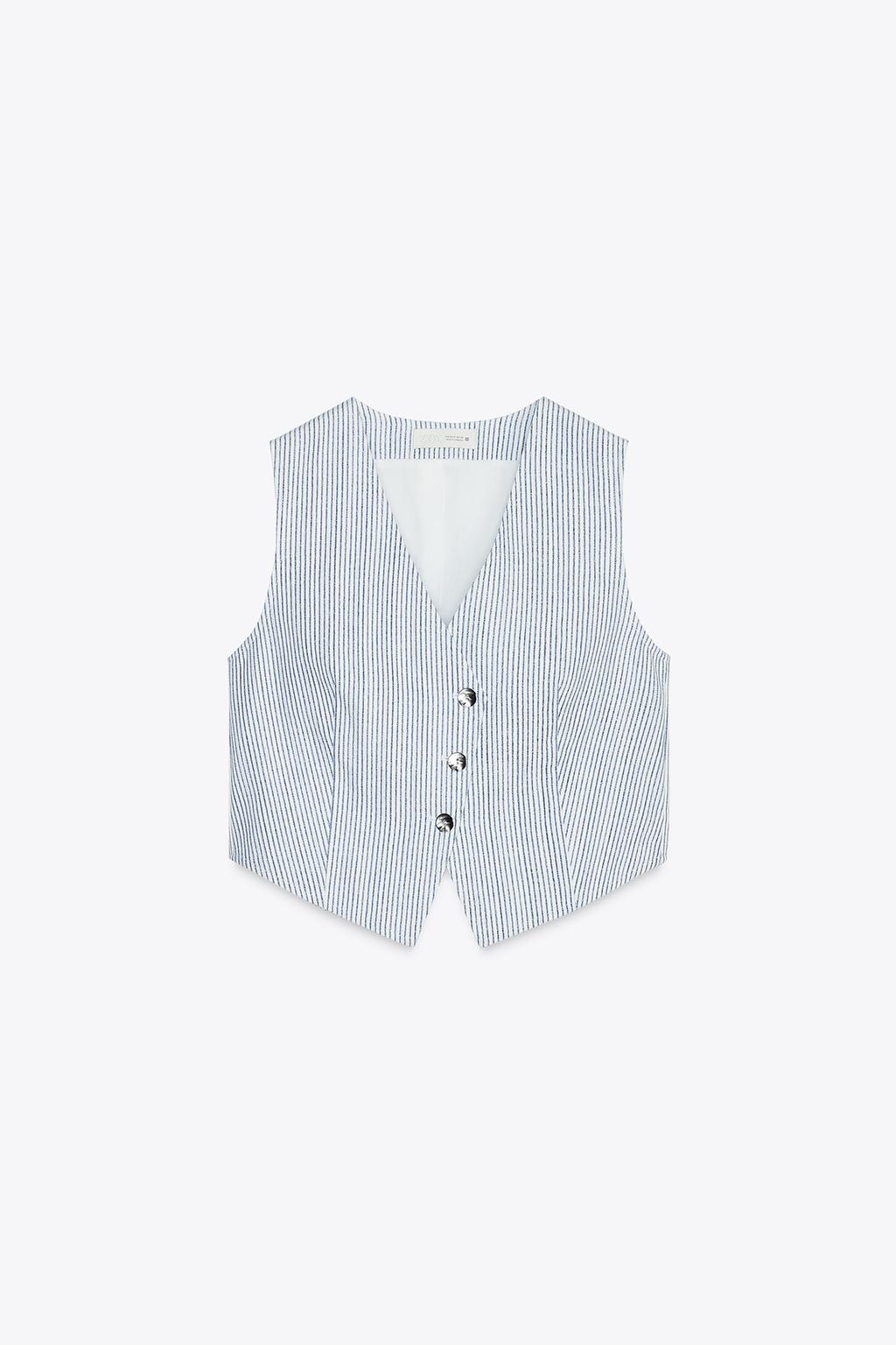 Thumbnail image for STRIPED PRINT WAISTCOAT