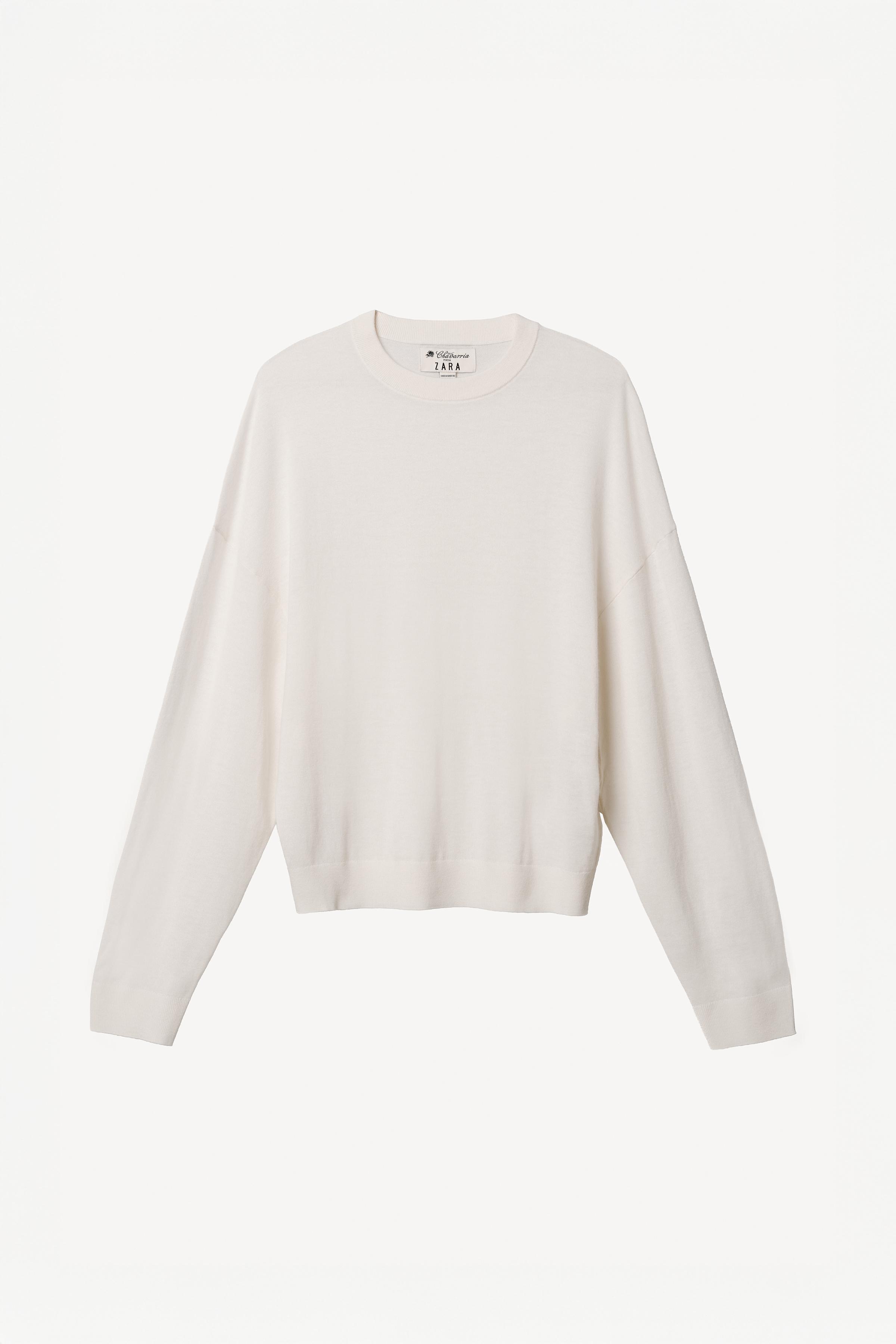 LIGHTWEIGHT WOOL BLEND JUMPER WILLY CHAVARRIA X ZARA