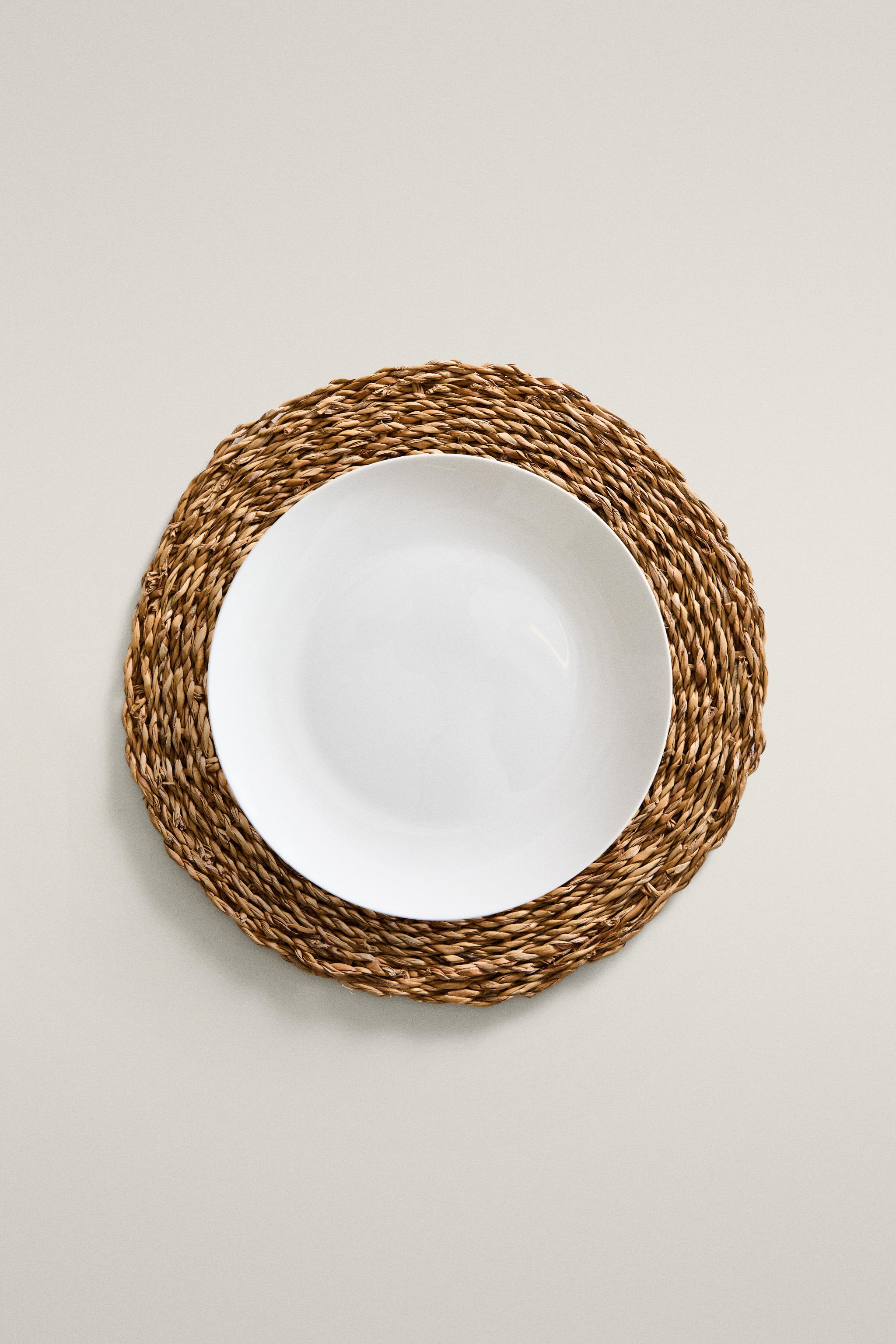 SET DE TABLE FIBRE TRESSÉE