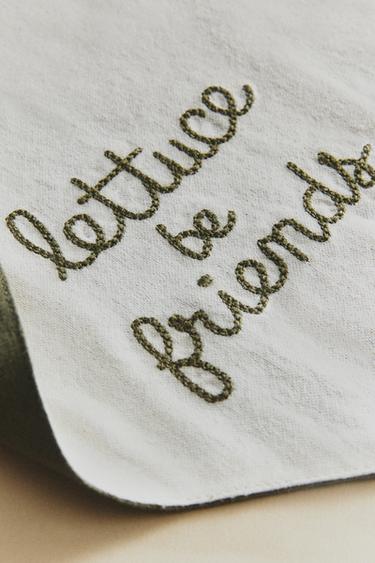 REVERSIBLE TOMATO PET BANDANA – Zöld a ZARA-tól