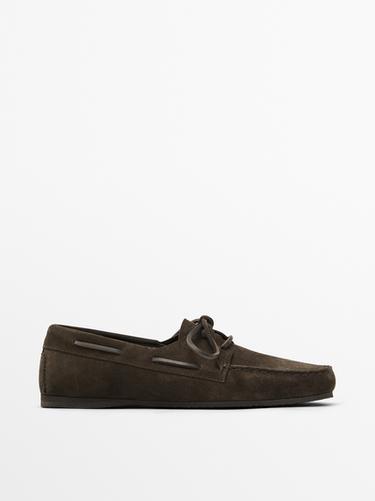 Náutico soft serraje - Marrón de Zara - Imagen 0