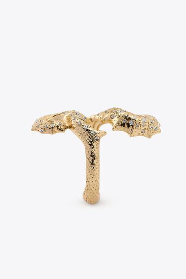 CORAL BANGLE BRACELET - Golden by Zara - Image 4