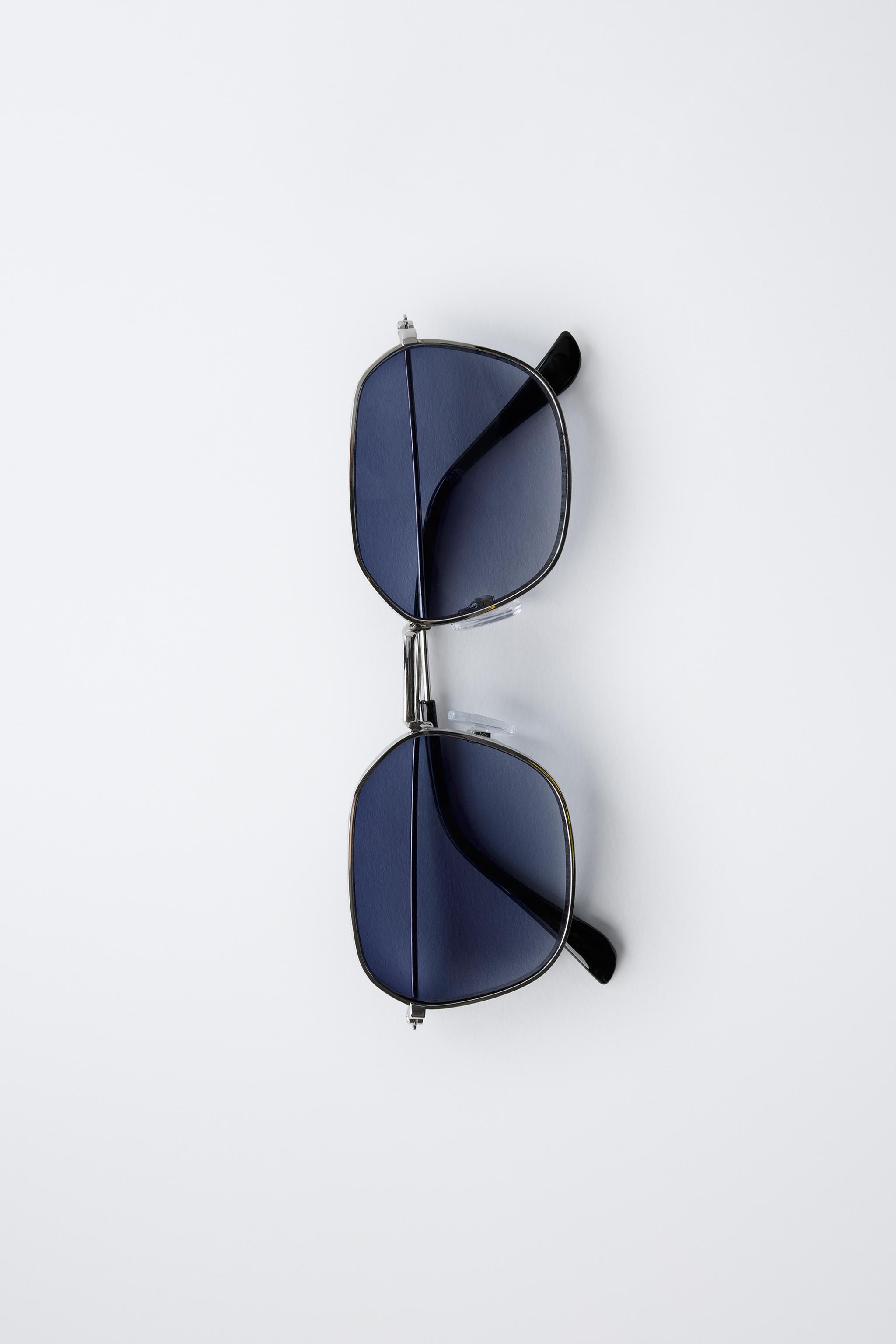 METAL FRAME SUNGLASSES - Silver | ZARA United States METAL FRAME SUNGLASSES - Silver | ZARA United States