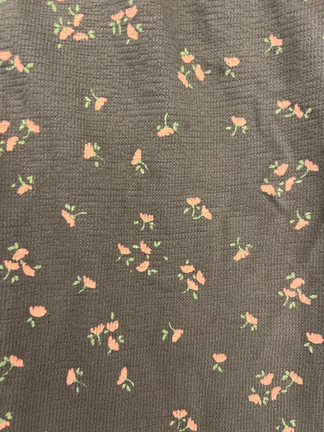FLORAL PLUSH DUNGAREES - Image 3