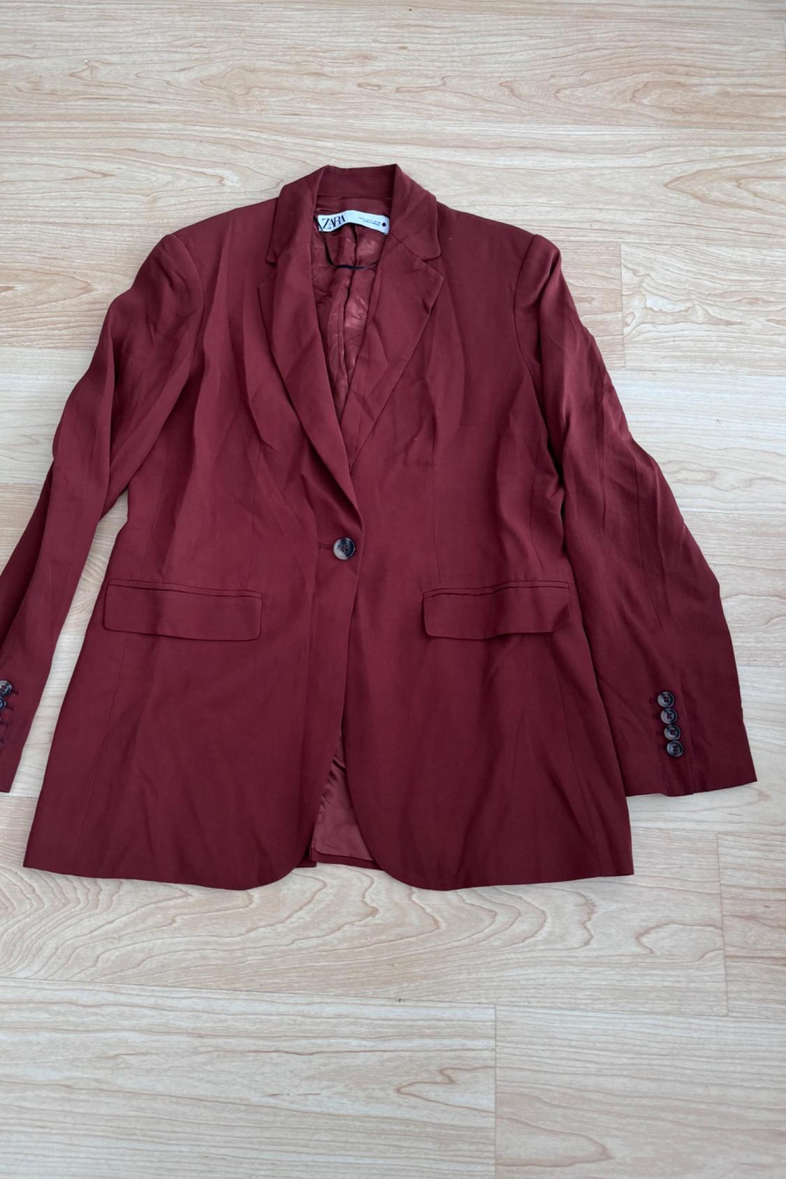 STRAIGHT BLAZER WITH POCKETS
