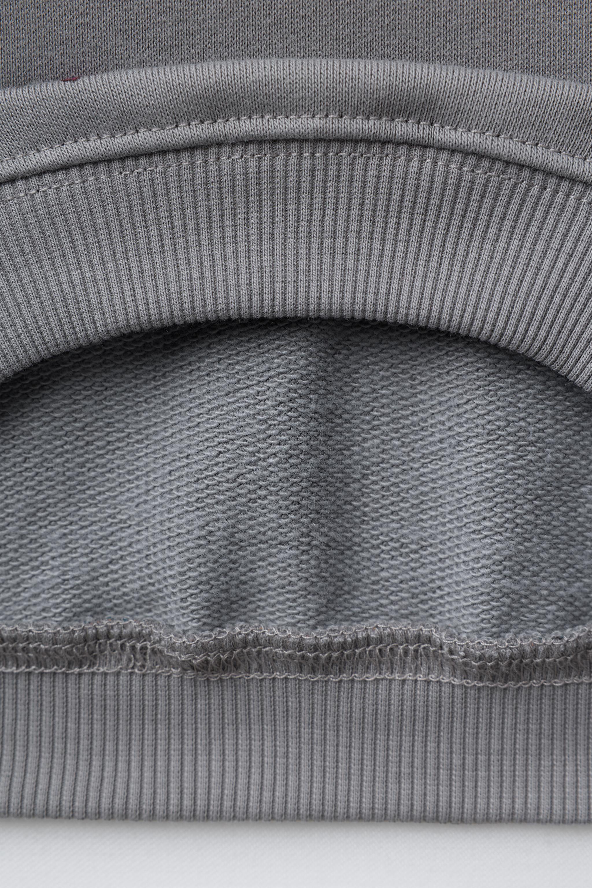 PRINTED SWEATSHIRT AND RIBBED LEGGINGS SET