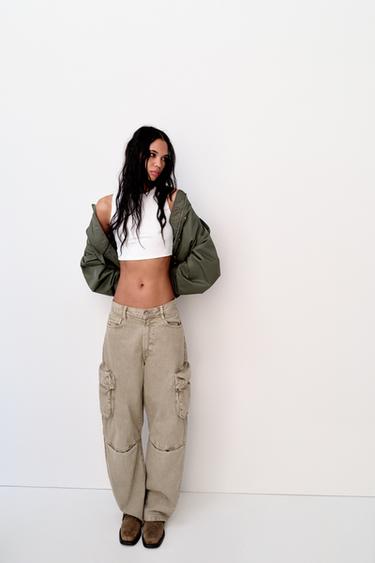 TOP COURT POLYAMIDE - Blanc de Zara - Image 0