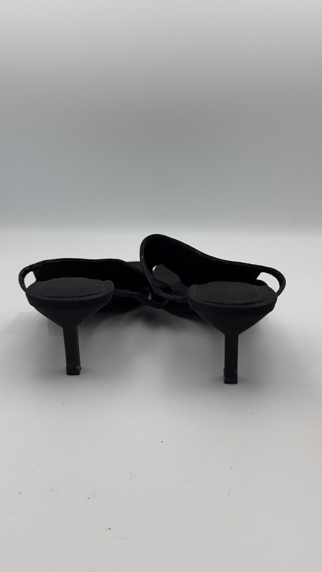 HIGH HEELED STRAP SANDALS - Image 3