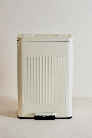 LIXEIRA DE COZINHA DUPLA - Creme da Zara