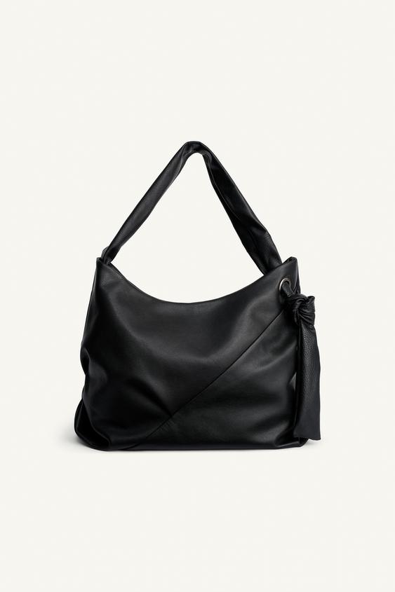LEATHER SHOPPER BAG from Zara - $439