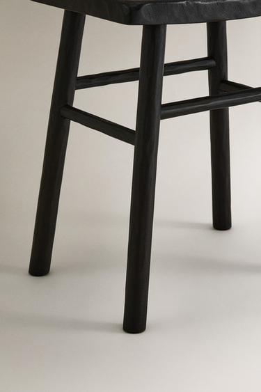 TABOURET MARTELÉ - Marron foncé de Zara - Image 3
